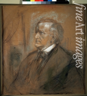 Lenbach Franz von - Portr�t des Komponisten Richard Wagner (1813-1883)