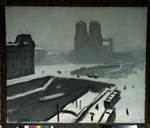 Marquet, Pierre-Albert - Notre Dame im Winter (Schnee, Winter)