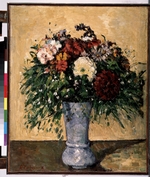 CÃ©zanne, Paul - Blumen in blauer Vase