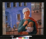 Petrow-Wodkin, Kusma Sergejewitsch - Das Jahr 1918 in Petrograd (Petrograder Madonna)