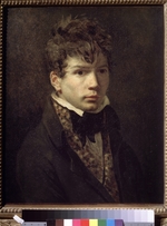 David, Jacques Louis - Bildnis eines jungen Mannes (Porträt des Künstlers Ingres?)