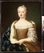 Französischer Meister - Porträt von Marie Antoinette (1755-1793), Königin von Frankreich und Navarra