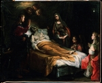 Italienischer Meister - Der Tod des heiligen Josef