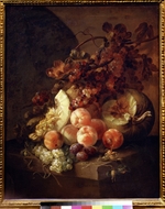 Son, Jan Frans, van - Stilleben mit Pfirsiche