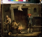 Teniers, David, der Jüngere - Am Ofen