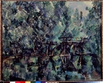Cézanne, Paul - Brücke über Teich