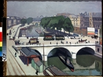 Marquet, Pierre-Albert - Saint-Michel-Brücke in Paris. Quai des Grands Augustins