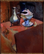 Matisse, Henri - Kanne, Terrine und Tasse auf dem Tisch