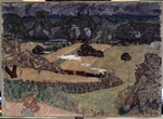 Bonnard, Pierre - Landschaft mit Güterzug