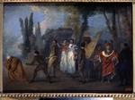 Watteau, Jean Antoine - Satire auf die Ärzte