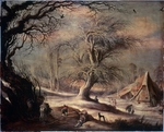 Leytens, Gysbrecht - Winterlandschaft mit Holzfällern