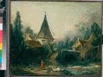 Boucher, François - Landschaft bei Beauvais