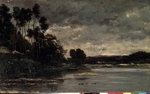 Daubigny, Charles-François - Flußufer