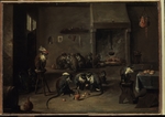 Teniers, David, der JÃ¼ngere - Affen in einer Küche