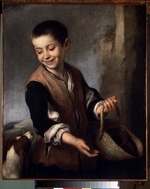 Murillo, Bartolomé Estebàn - Junge mit Hund