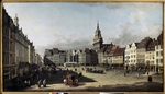 Bellotto, Bernardo - Der alte Marktplatz in Dresden