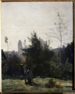 Corot, Jean-Baptiste Camille - Das Schloss von Pierrefonds