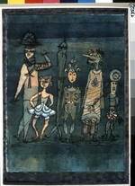 Klee, Paul - Masken auf der Wiese