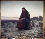 Kramskoi, Iwan Nikolajewitsch - Christus in der Wüste