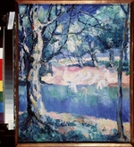 Malewitsch, Kasimir Sewerinowitsch - Fluß im Wald