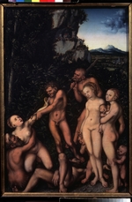 Cranach, Lucas, der Ältere - Früchte der Eifersucht (Das silberne Zeitalter)