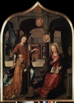 Bellegambe, Jean - Die Verkündigung (Triptychon, Mittelteil)