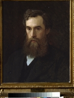 Kramskoi, Iwan Nikolajewitsch - Porträt des Sammlers, Mäzenes und Gründers der Galerie Pawel Tretjakow (1832-1898)