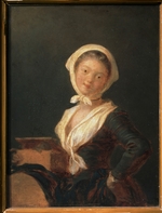 Fragonard, Jean Honoré - Leierkastenfrau (Eine Savoyardin)