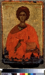 Byzantinische Ikone - Der heilige Pantaleon (Panteleimon)