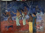 Gauguin, Paul Eugéne Henri - Szene aus dem tahitianischen Leben