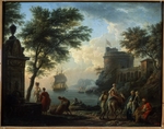 Vernet, Claude Joseph - Seehafen. Stille