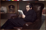 Bakst, Léon - Porträt des Malers Alexander Benois (1870-1960)