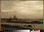 Runge, Julius Friedrich - Schiffe auf dem Meer