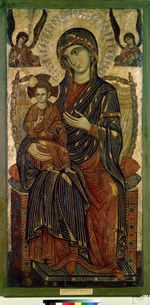 Meister von Pisa - Madonna mit Kind auf dem Thron