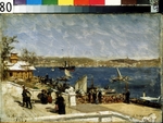 Beggrow, Alexander Karlowitsch - Uferpromenade in Sewastopol