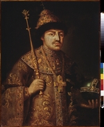 Russischer Meister - Porträt des Zaren Fjodor III. Alexejewitsch von Russland (1661-1682)