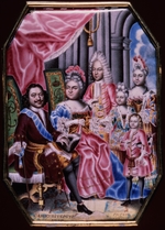 Musikijski, Grigori Semjonowitsch - Familie des Kaisers Peter I.