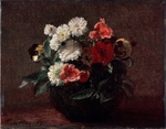 Fantin-Latour, Henri - Blumen in tönerner Vase