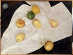 Tschupjatow, Leonid Terentjewitsch - Stilleben mit Äpfel und Zitronen