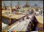 Korowin, Konstantin Alexejewitsch - Die Moskworezki-Brücke in Moskau