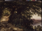 Lebedew, Michail Iwanowitsch - Blick auf Castel Gandolfo in der Nähe von Rom