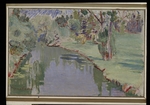 Kulbin, Nikolai Iwanowitsch - Am Slawjanka-Fluss