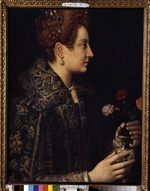 Anguissola, Sofonisba - Bildnis einer jungen Dame