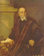 Caliari, Benedetto - Porträt des Verlegers Tommaso Giunta (1494-1566)