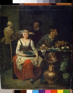 Lambrechts, Jan Baptist - Beim Gemüsehändler