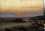 Lund, Carl Emil - Sonnenuntergang