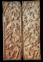 Byzantinischer Meister - Diptychon mit Zirkusszenen