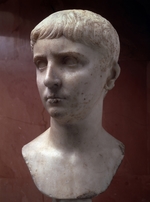 RÃ¶mische Antike Kunst, Klassische Skulptur - Büste des Gaius Julius Cäsar