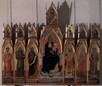 Francesco D'Antonio de Ancona - Thronende Madonna mit Kind und Heiligen (Polyptychon, vierzehn separate Tafeln)