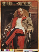 Repin, Ilja Jefimowitsch - Porträt des Komponisten César Cui (1835-1918)